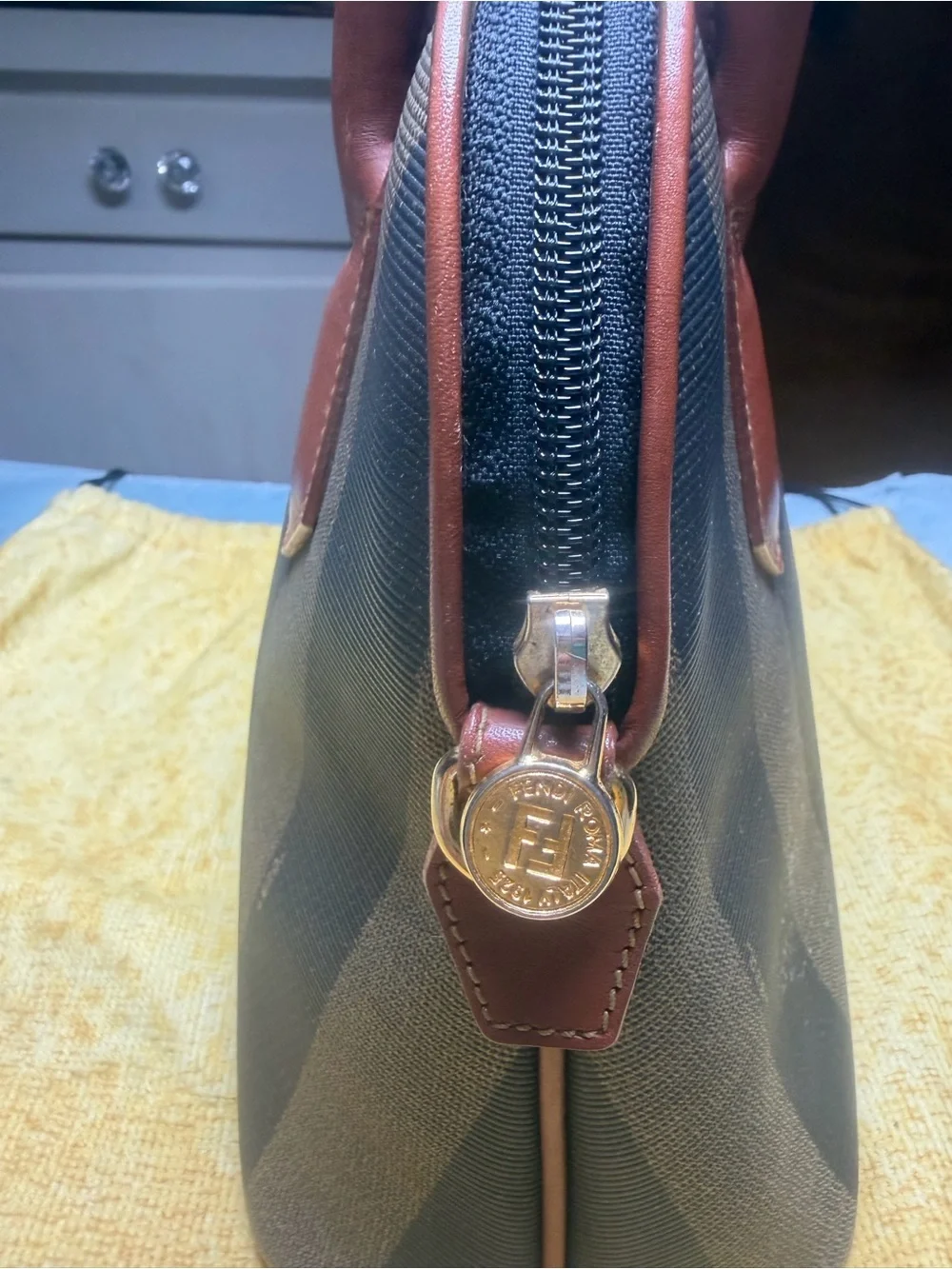 Fendi dome satchel